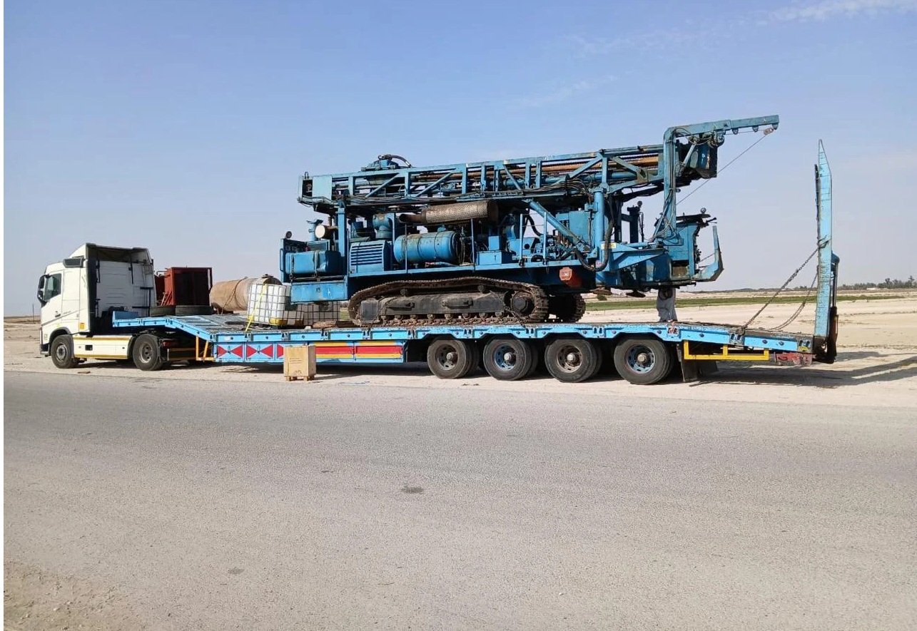 عروض نقل معدات الحفارات الشاقولية وحفارات ابار البترول
